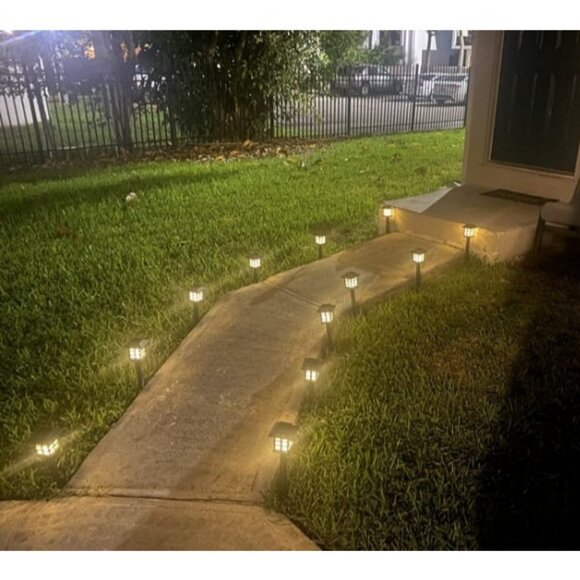 Solar Outdoor Lights，8 Pack LED Solar Lights Outdoor Waterproof, Solar - Picture 1 of 4